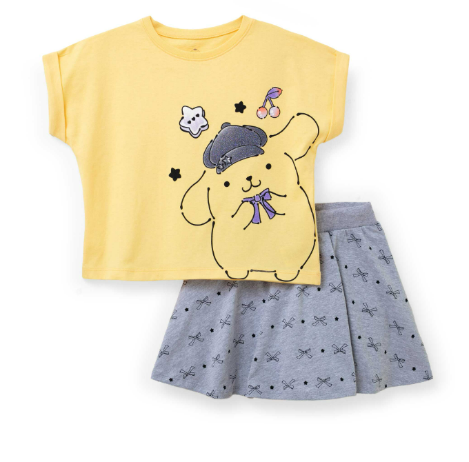 2000150401 Conjunto Niña Pompompurin